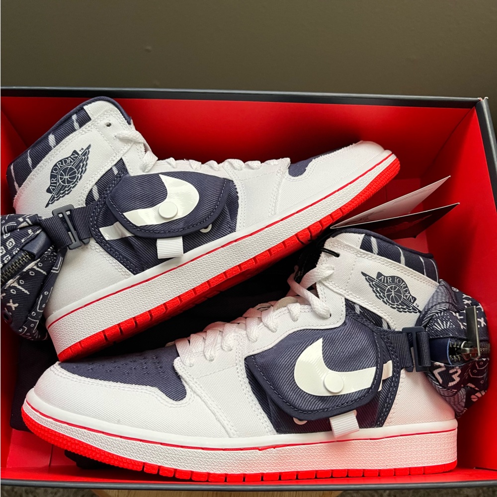 Air Jordan 1 Retro High OG SP 'Utility Stash Quai 54 (2022)' Men's Size 8.5